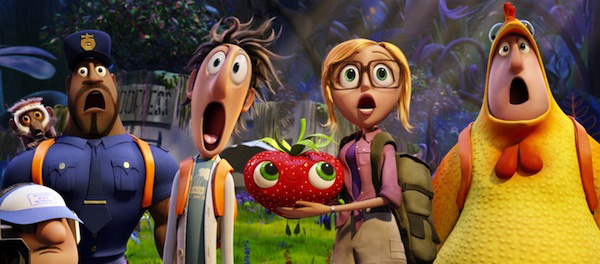 Christian Review-Cloudy With A Chance of Meatballs 2-High Five of Awesomeness!