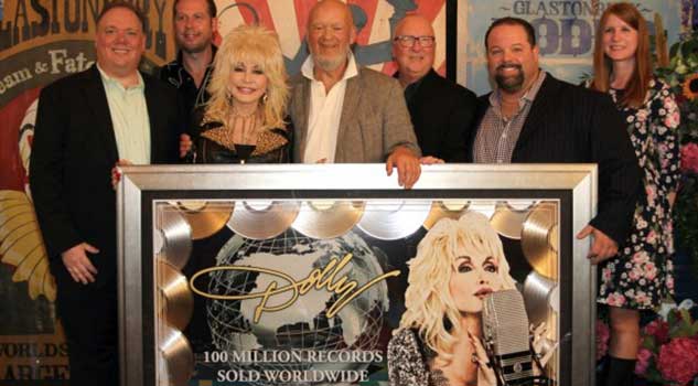 Dolly Parton At Rocking Gods House