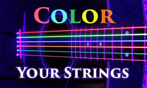 Beginning Bass & Guitar Players — Color Your Strings?