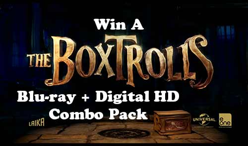 The Boxtrolls DVD Movie Giveaway at Rocking God's House!