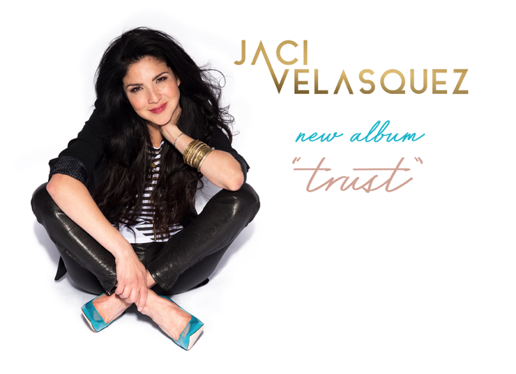Screen Shot of art for new Jaci Velasquez album Trust