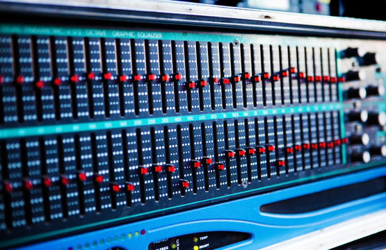 Graphic EQ On Rocking Gods House