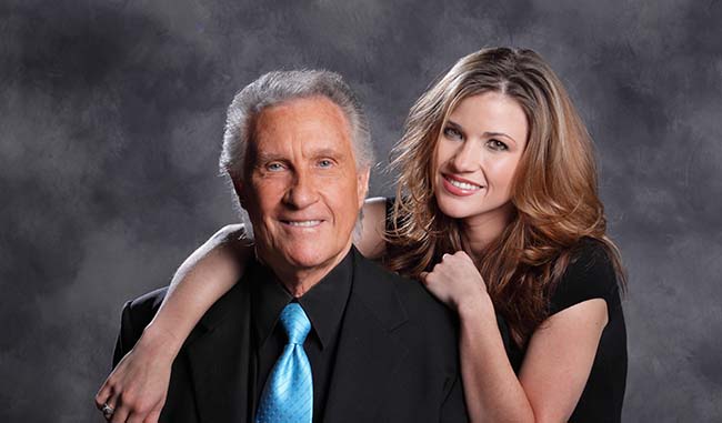 Bill Medley And McKenna At Rocking Gods House