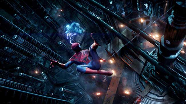 The Amazing Spider-Man 2 At Rocking Gods House