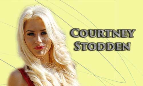 Courtney Stodden At Rocking Gods House