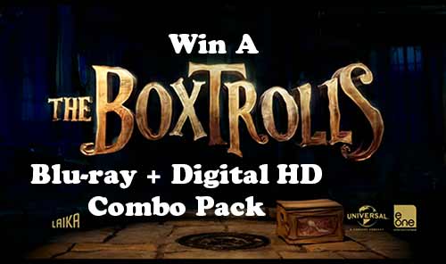 Win A Blu-ray™ + Digital HD Combo Pack of The #Boxtrolls
