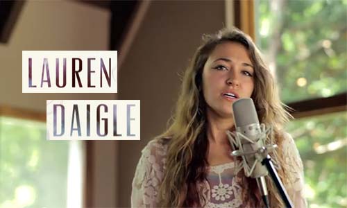 Lauren Daigle At Rocking Gods House