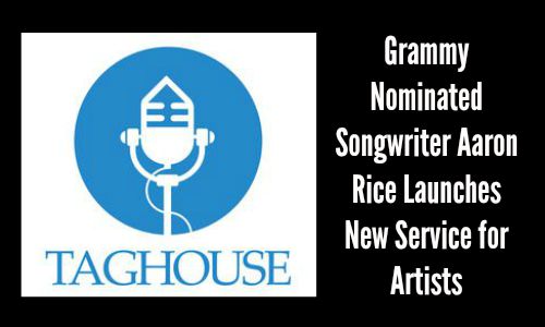 Grammy Nominated Songwriter Aaron Rice Launches Service for Artists