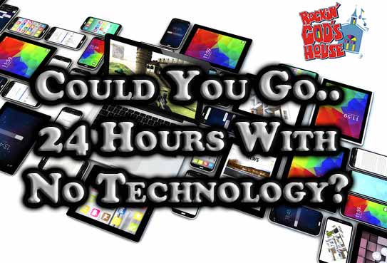 No Technology For 24 Hours At Rocking Gods House