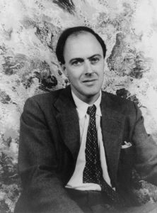 Portrait of Roald Dahl by Carl Van Vechten (1880-1964) from the Van Vechten Collection at Library of Congress